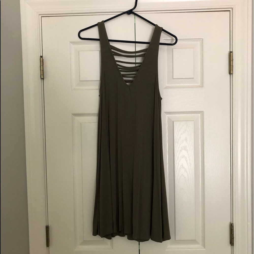 Cute Olive Green Dress